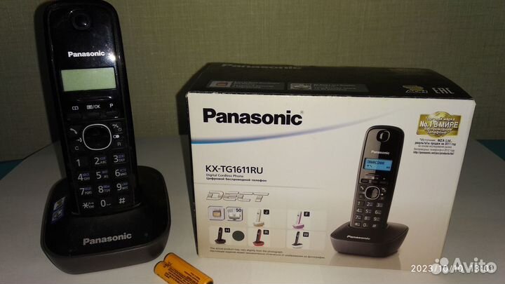 Радиотелефон Panasonic KX-TG1611RU