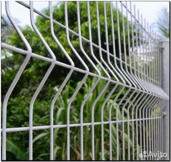 Сетка для забора 3Д