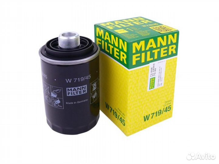Масляный фильтр mann filter W 719/45