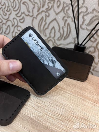 Картхолдер из кожи