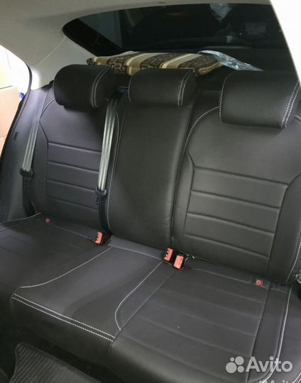 Авто чехлы снять поставить