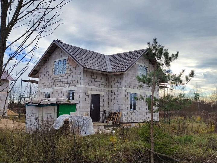 Дом 146 м² на участке 8 сот.