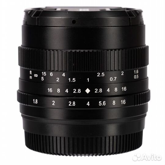 Объектив 7artisans 50mm F1.8 Fuji X