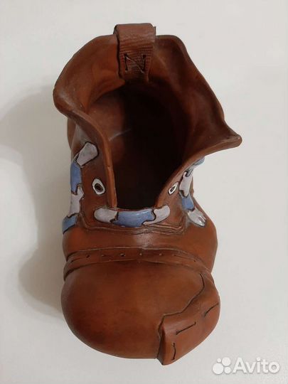 Башмак сувенирный из керамики