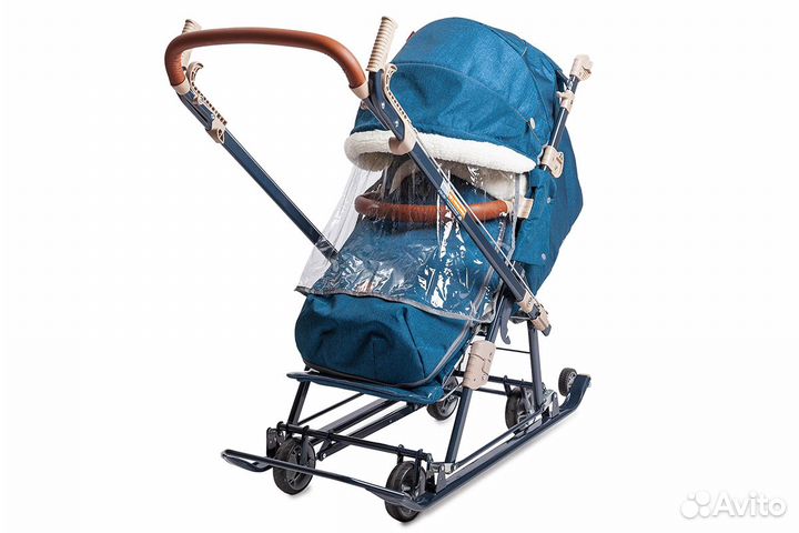 Санки-коляска, Nika - Ника Детям 7-8K (нд7-8K), Си