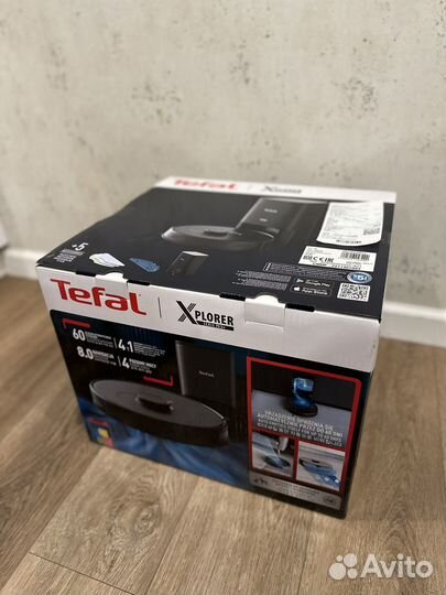 Робот-пылесос Tefal X-plorer serie 75 S+ RG8595WH