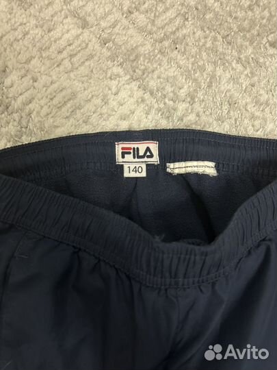 Штаны с начесом fila