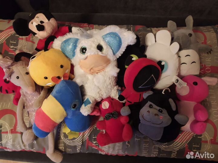 Мягкие игрушки пакетом бесплатно