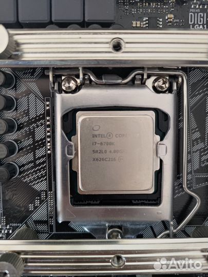 Процессор i7 6700K + мать Asus Z170-A
