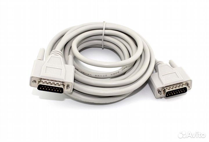 Кабель DB15 папа-папа 5 м