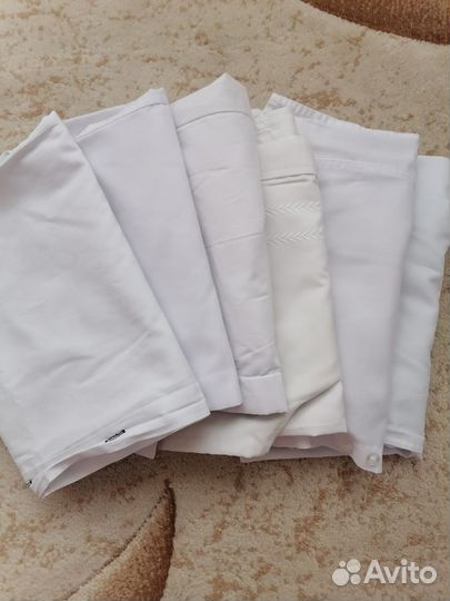 Рубашка белая для мальчика б/у