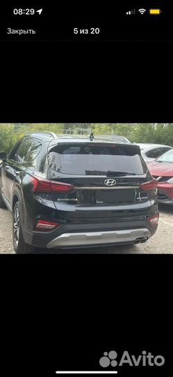 Hyundai Santa Fe 2 AT, 2018, 41 000 км