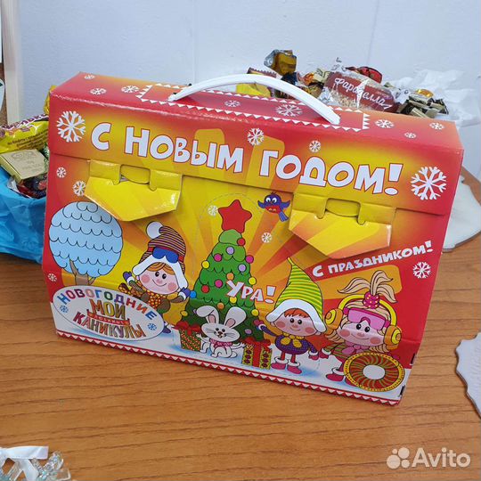 Новогодние сладкие подарки для детей