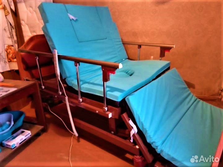 Кровать для лежачих больных автоматизи медицинская