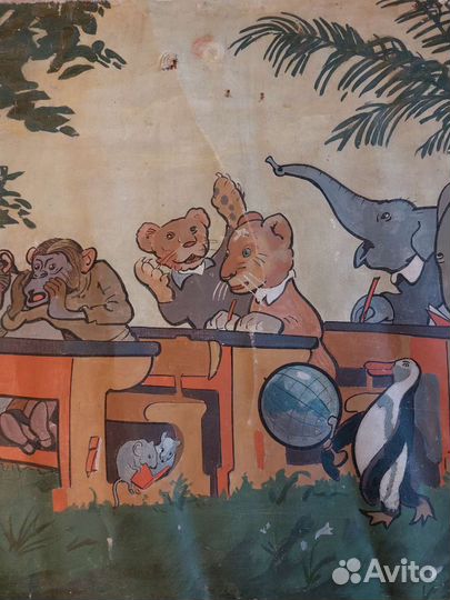 Картина СССР декорации СССР соцреализм