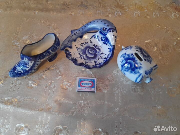 Фигурки гжель