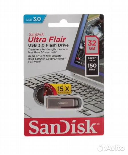 USB Flash накопитель 32GB Sandisk Cruzer #174989