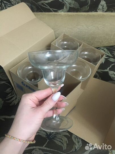 Коробка бокалов «Мартинка»