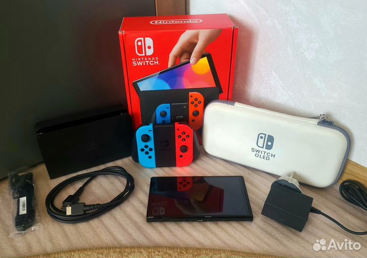 Nintendo switch Oled neon 256gb