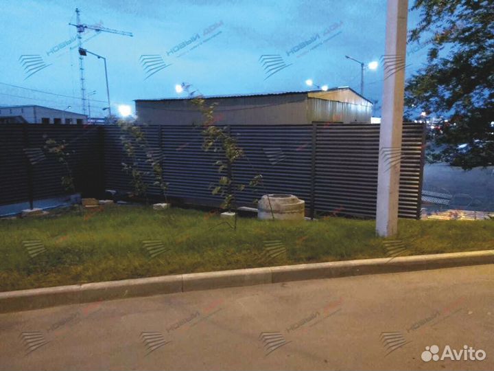 Забор жалюзи еврозабор