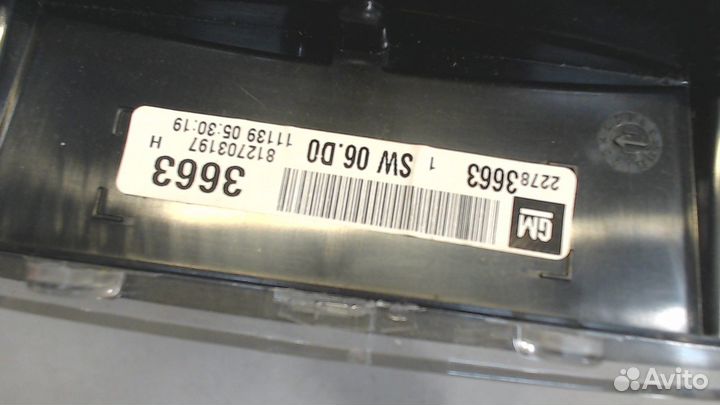 Щиток приборов GMC Terrain, 2011