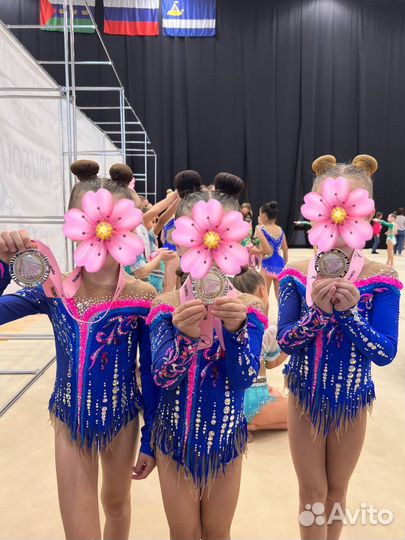 Групповые купальники для гимнастики 10шт