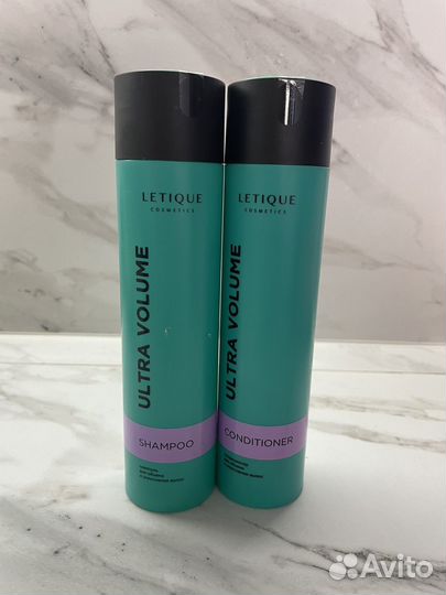 Letique шампунь и кондиционер Объем