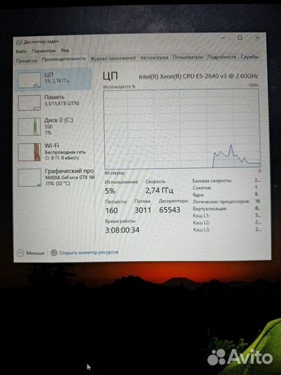 Игровой системный блок с монитором 165 hz