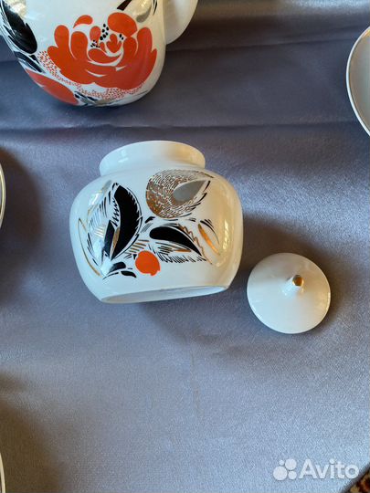 Чайный сервиз лфз Красный пион