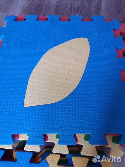 Тёплый коврик пазл для малышей