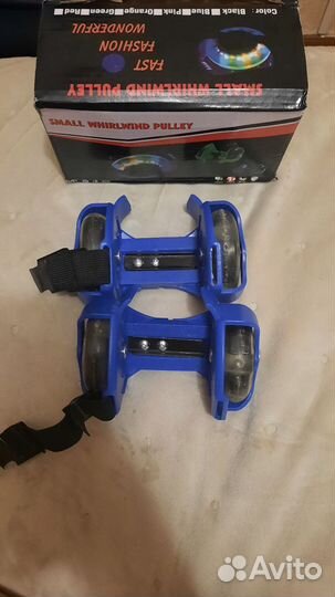 Флеш- роллеры (ролики на пятку)