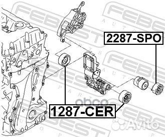 Ролик натяжной 2287-SPO 2287-SPO Febest