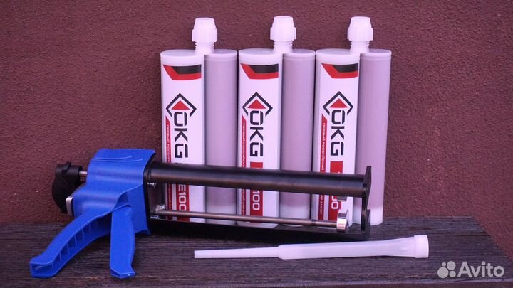 Химический анкер окг те 100 хим. двух-компонентный