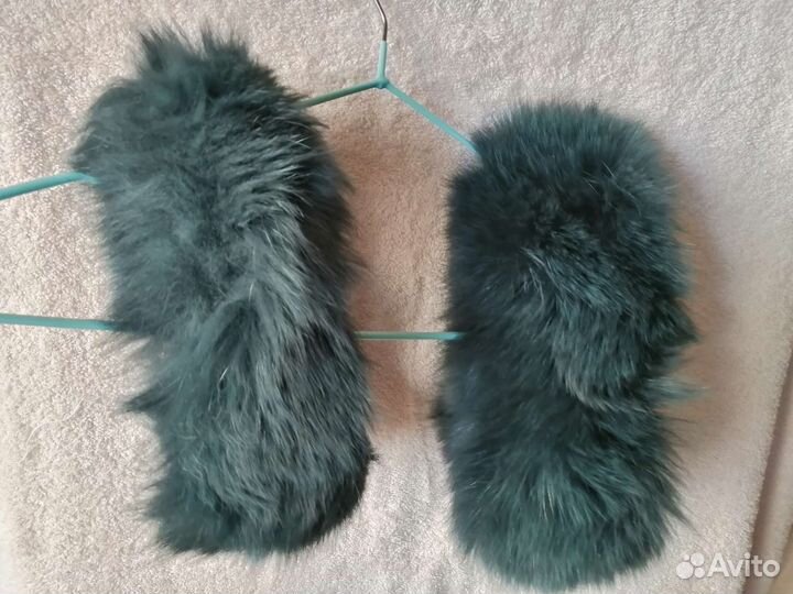 Меховой воротник песец