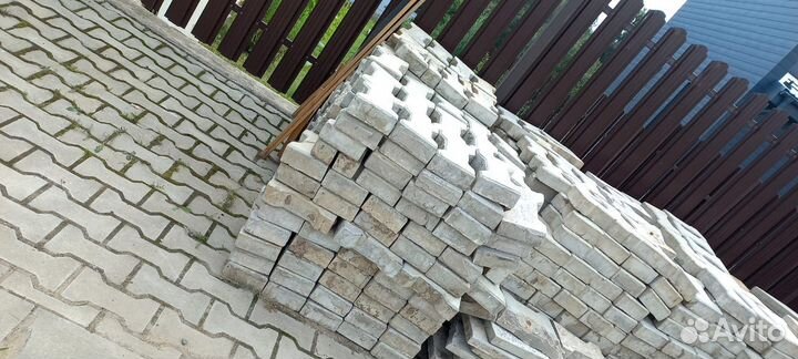 Тротуарная плитка бу