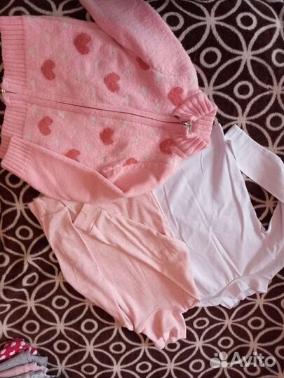 Вещи пакетом на девочку 110 116