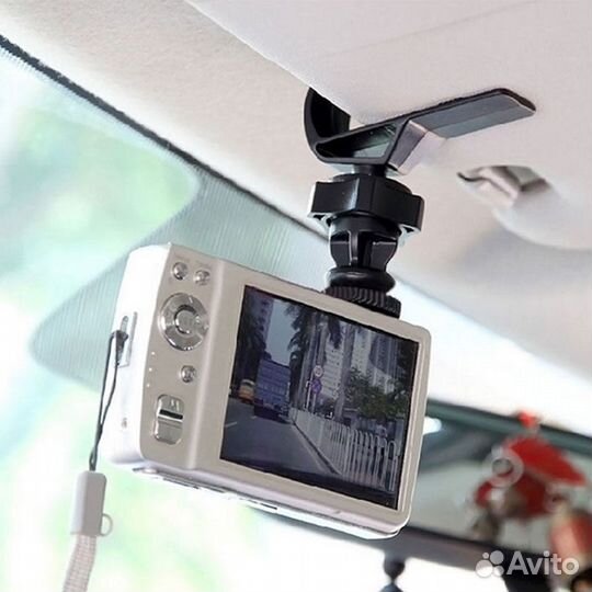 Держатель на козырек для GoPro/Смартфона/Dslr 1/4