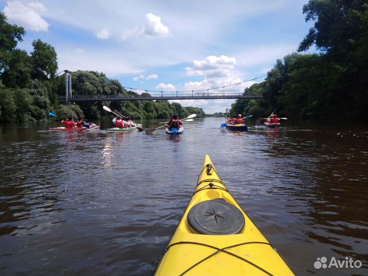 Сплав на байдарках в Брянске