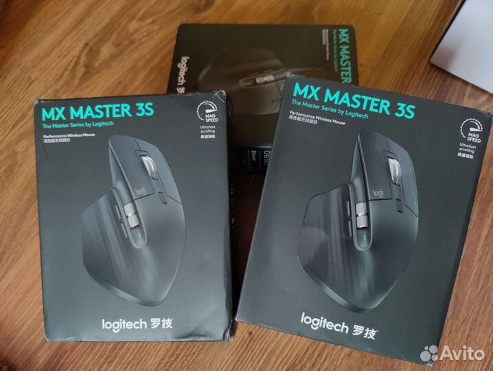 Беспроводная мышь Logitech MX Master 3S, новая