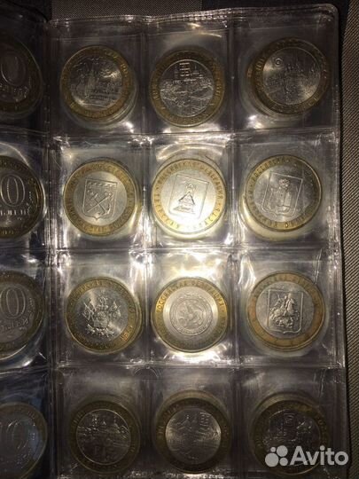 Набор биметаллических монет