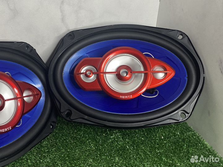 Динамики овалы 6х9 hertz 1200w арт922