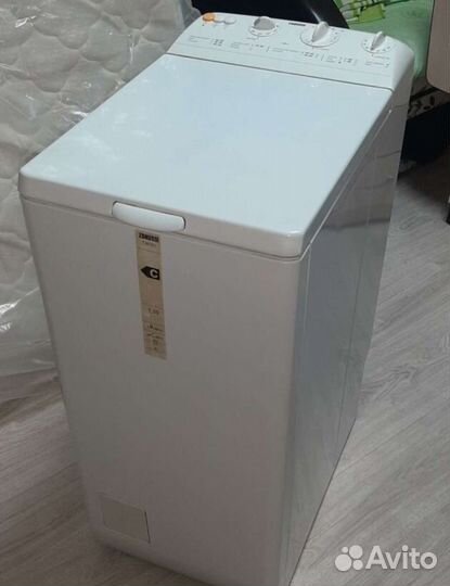 Вертикальная стиральная машина zanussi