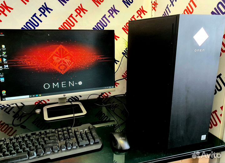 Игровой пк HP omen I5 10400F/RTX2060/24гб