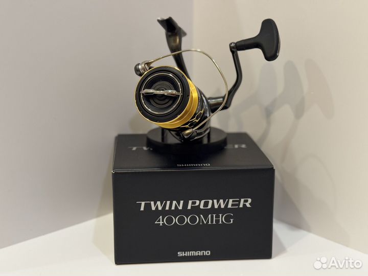 Катушка Shimano twin power 20 4000MHG