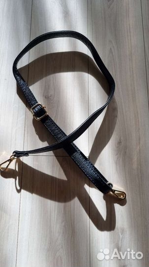 Кожаный ремень для сумки