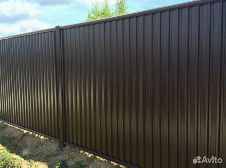 Профлист. Листы профнастила для забора