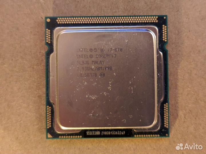 Intel core i7 870 lga1156