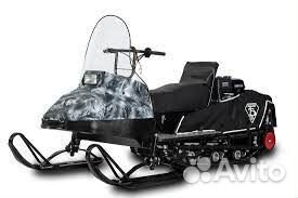 Миниснегоход бурлак егерь standart white 18.5 Л.С