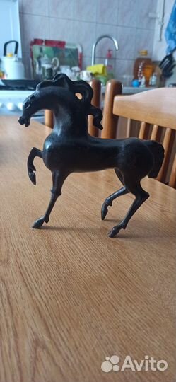 Каслинское литье чугун Конь-огонь сказочный