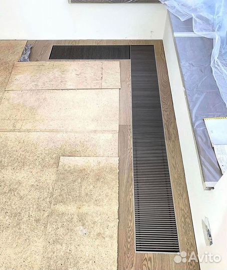 Внутрипольный конвектор